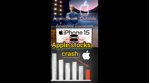 Apple Stock Dips 3%: iphone weakness #apple #crypto