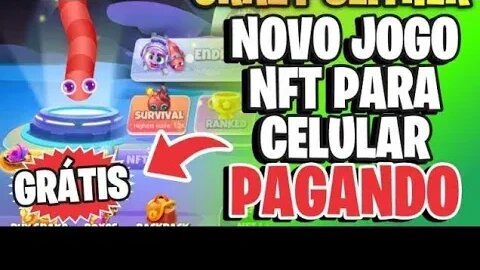 CRAZY SLITHER O NOVO JOGO NOVO NFT PAGANDO VEJA ISSO