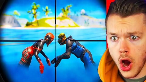 REACTING TO 200 IQ PLAYS IN FORTNITE!!