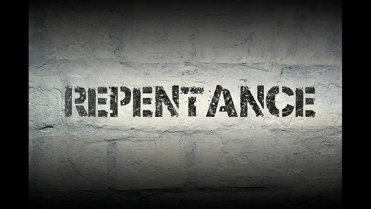 Powerful sermon on repentance. #repentance