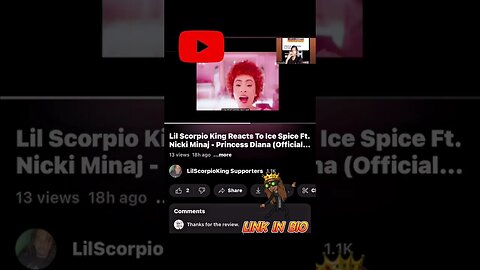 Lil Scorpio King Reacts To Ice Spice Ft. Nicki Minaj - Princess Diana (Official Music Video)