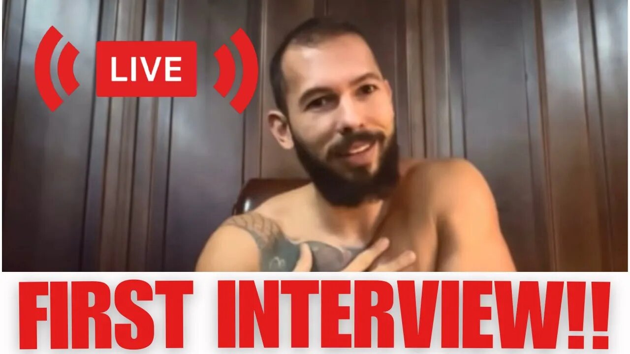 Andrew Tate First INTERVIEW Since Being Released!!