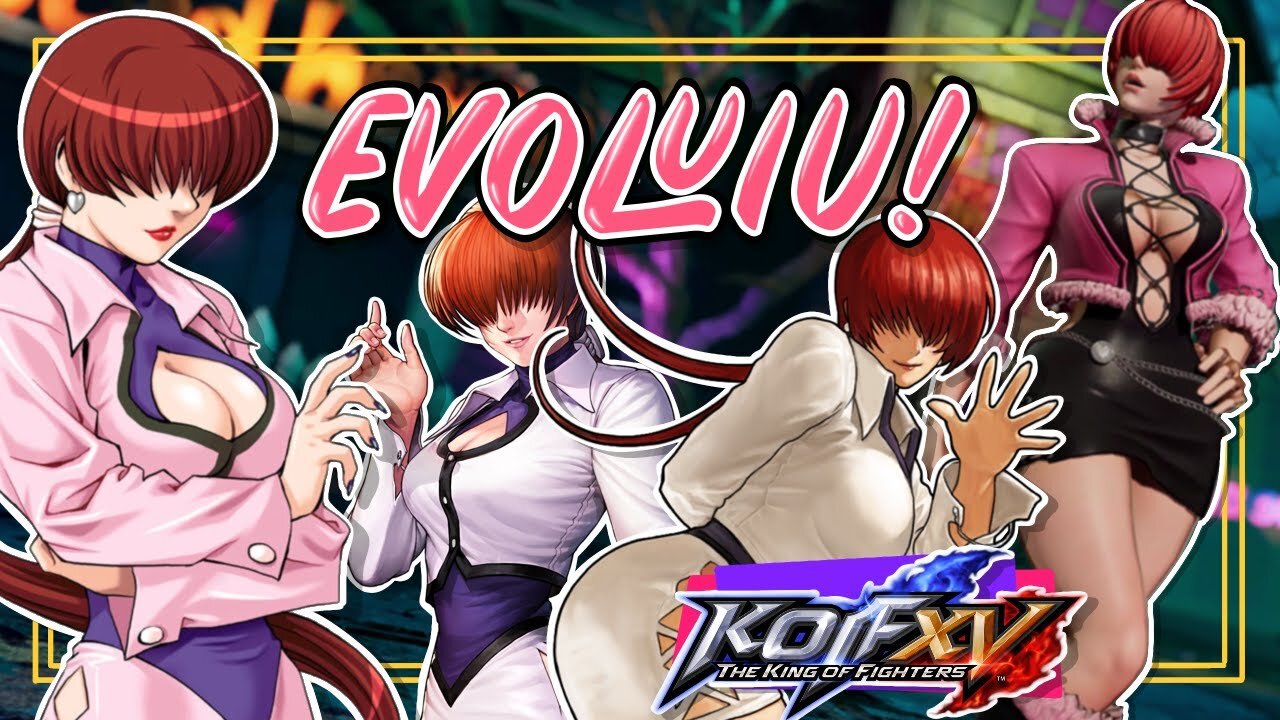 SHERMIE COMPARAÇÃO KOF XV KOF97 KOF 98 KOF 2002 SHERMIE COMPARISON KOFXV KOF97 KOF98 KOF2002