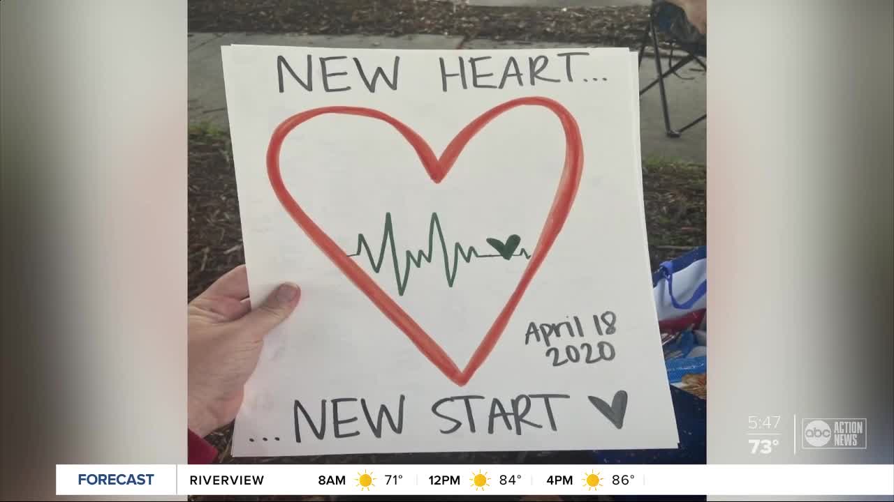 Man gets new heart during pandemic