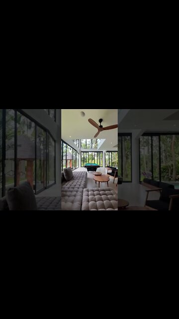 Beautiful brand new modern Japanese-inspired home in Bali 🌴 #shorts #architecture #home #bali