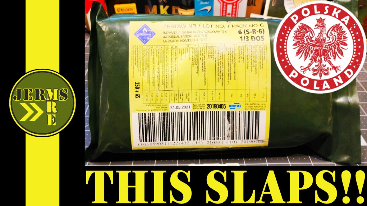 This SLAPS!!! 2019 Polish Individual Ration Pack Menu 6 Cabbage Stew with Sausage MRE Review