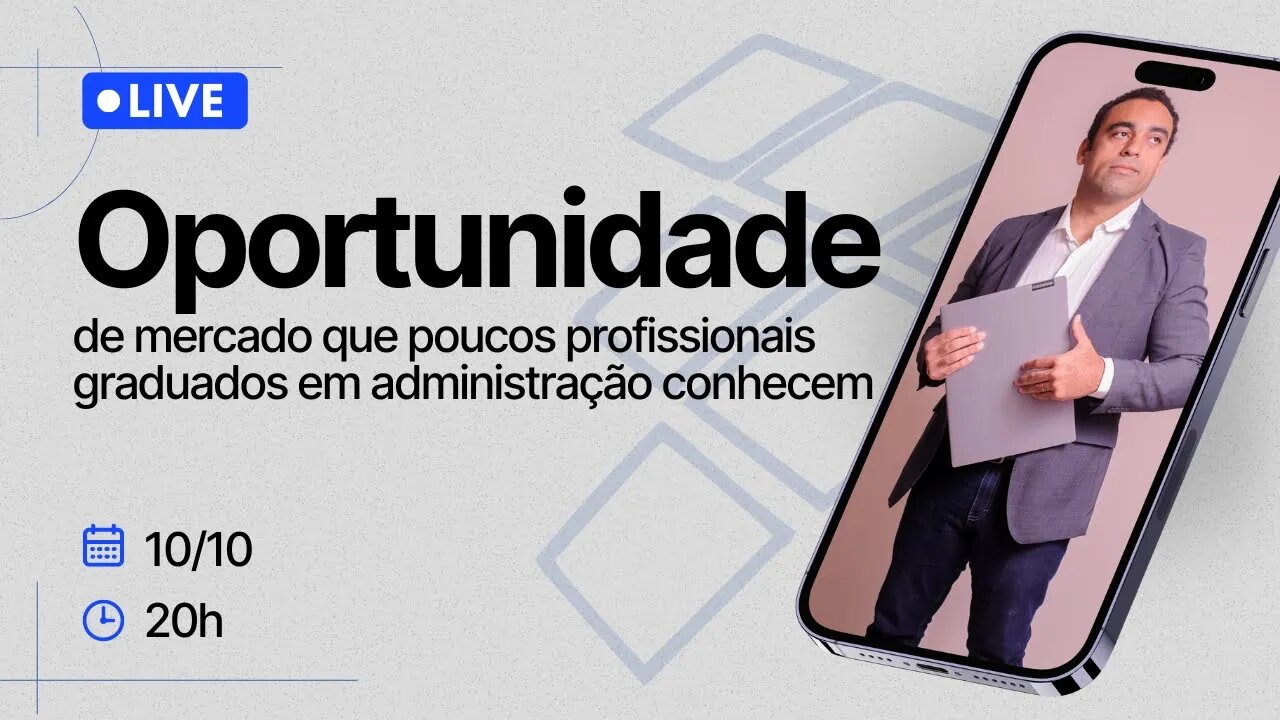 Oportunidade de trabalho que poucos administradores sabem!