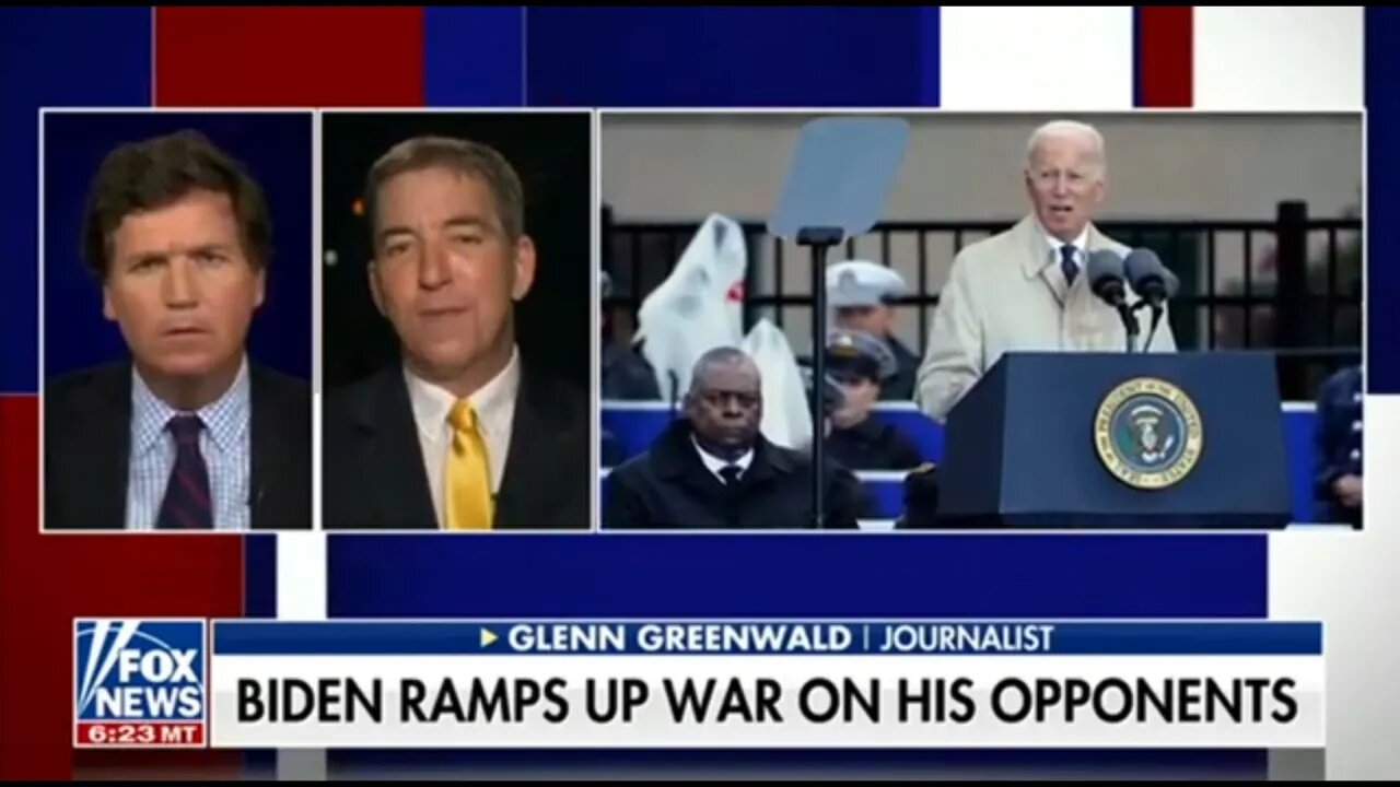 TUCKER: GLENN GREENWALD ON THE BIDEN REGIME AND THE NEW DOMESTIC WAR ON “TERROR”