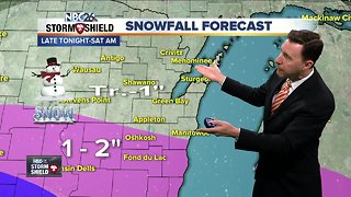 Michael Fish's NBC26 Storm Shield weather forecast