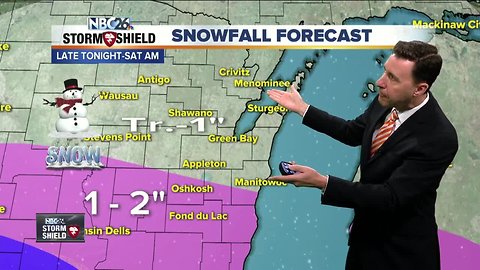 Michael Fish's NBC26 Storm Shield weather forecast