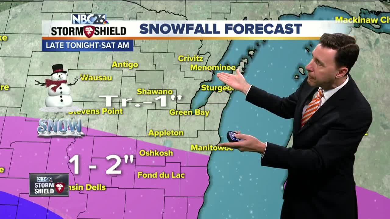 Michael Fish's NBC26 Storm Shield weather forecast