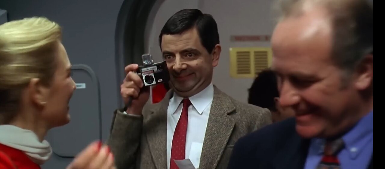 Mr. Bean travels to AMERICA