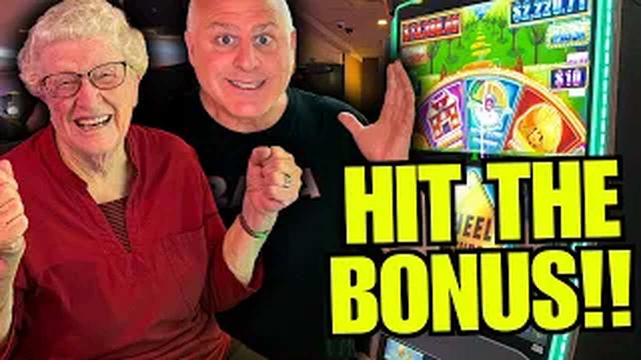 GIVING A LUCKY SENIOR $500 TO EXPERIENCE THE RUSH OF HIGH LIMIT SLOTS!