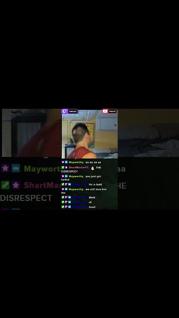 HES BALD!!! #leagueoflegends #gaming #2v2v2v2