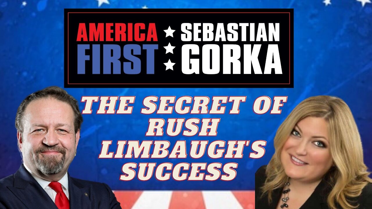 The secret of Rush Limbaugh's success. Jennifer Horn with Sebastian Gorka on AMERICA First