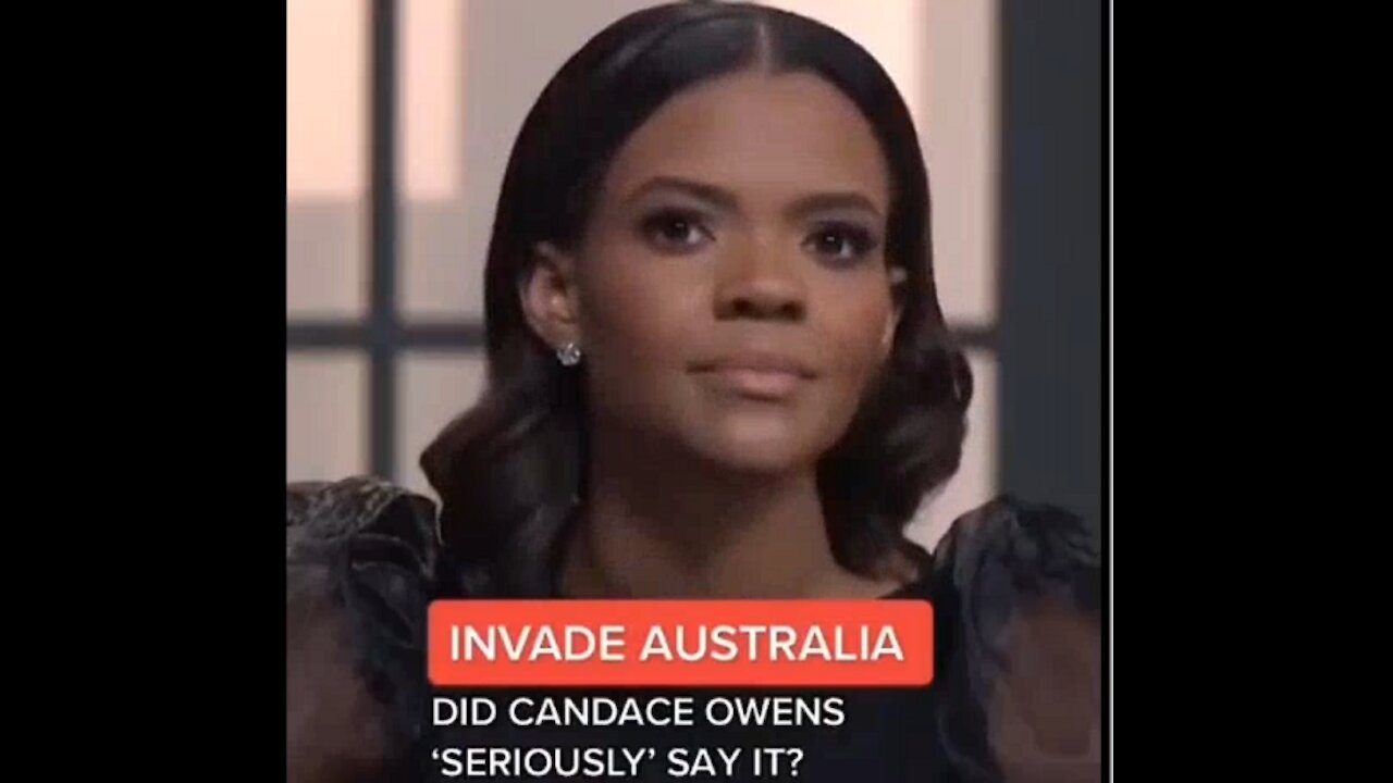 Candice Owens Invade Australia