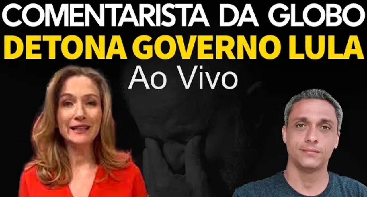 in Brazil a Rarity - Commentator from Globo trash speaks the truth about the situation in Brazil