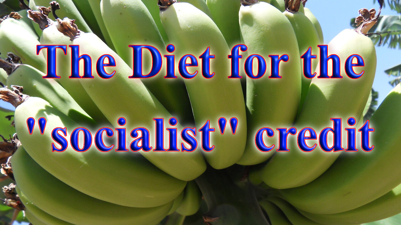 The banana, diet and the socialist credit-system - need advice