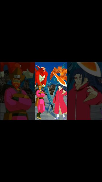 WHO IS STRONGEST?? Itachi Susanoo VS All Jinchuriki.#shorts