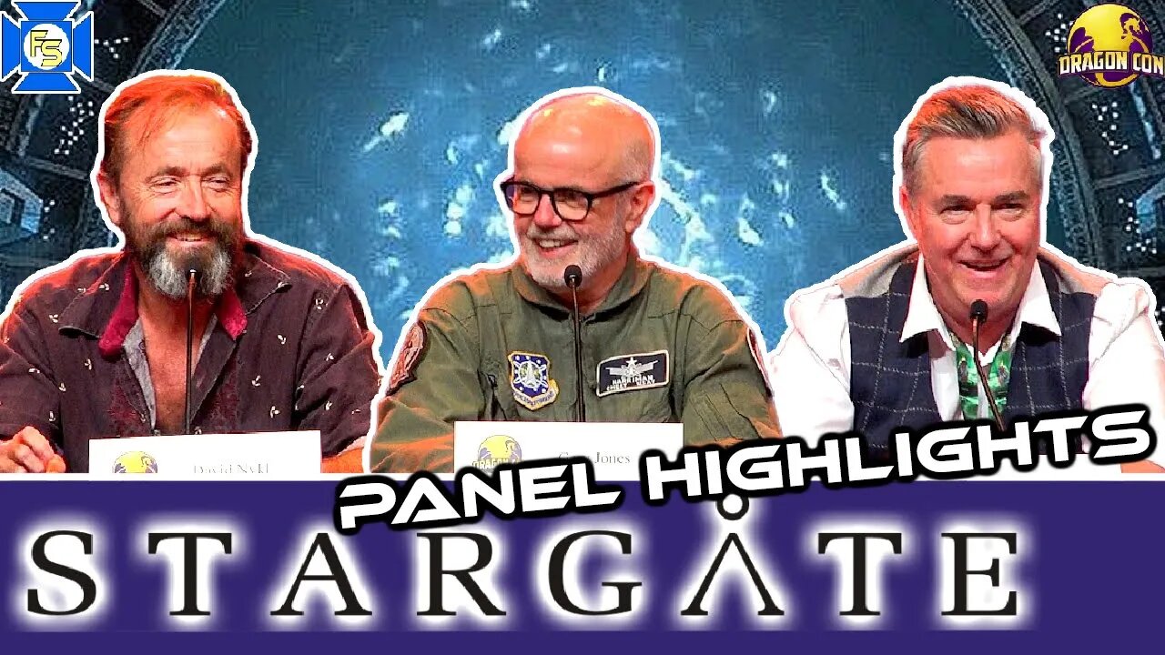 STARGATE Cast Sunday Panel Highlights – Dragon Con 2023