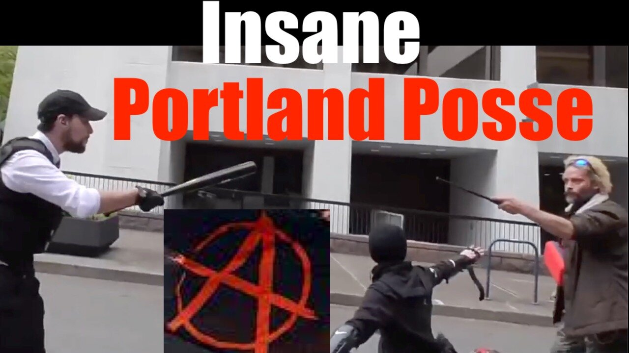 Antifa Insanity in Action in Portland -- and Who Gets Arrested??