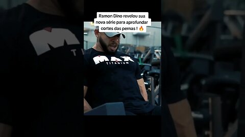 Ramon Dino revelou sua nova série para aprofundar cortes das pernas ! #shorts