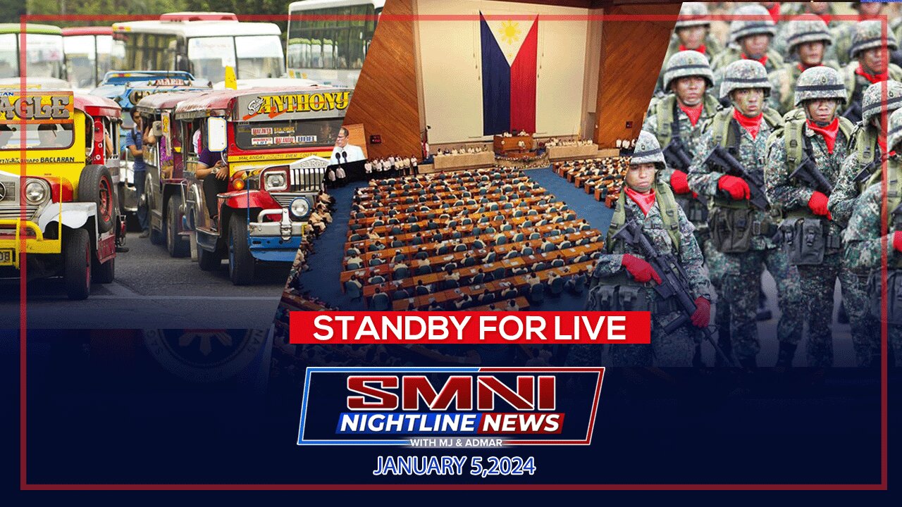 SMNI Nightline News with MJ Mondejar and Admar Vilando | January 5, 2024