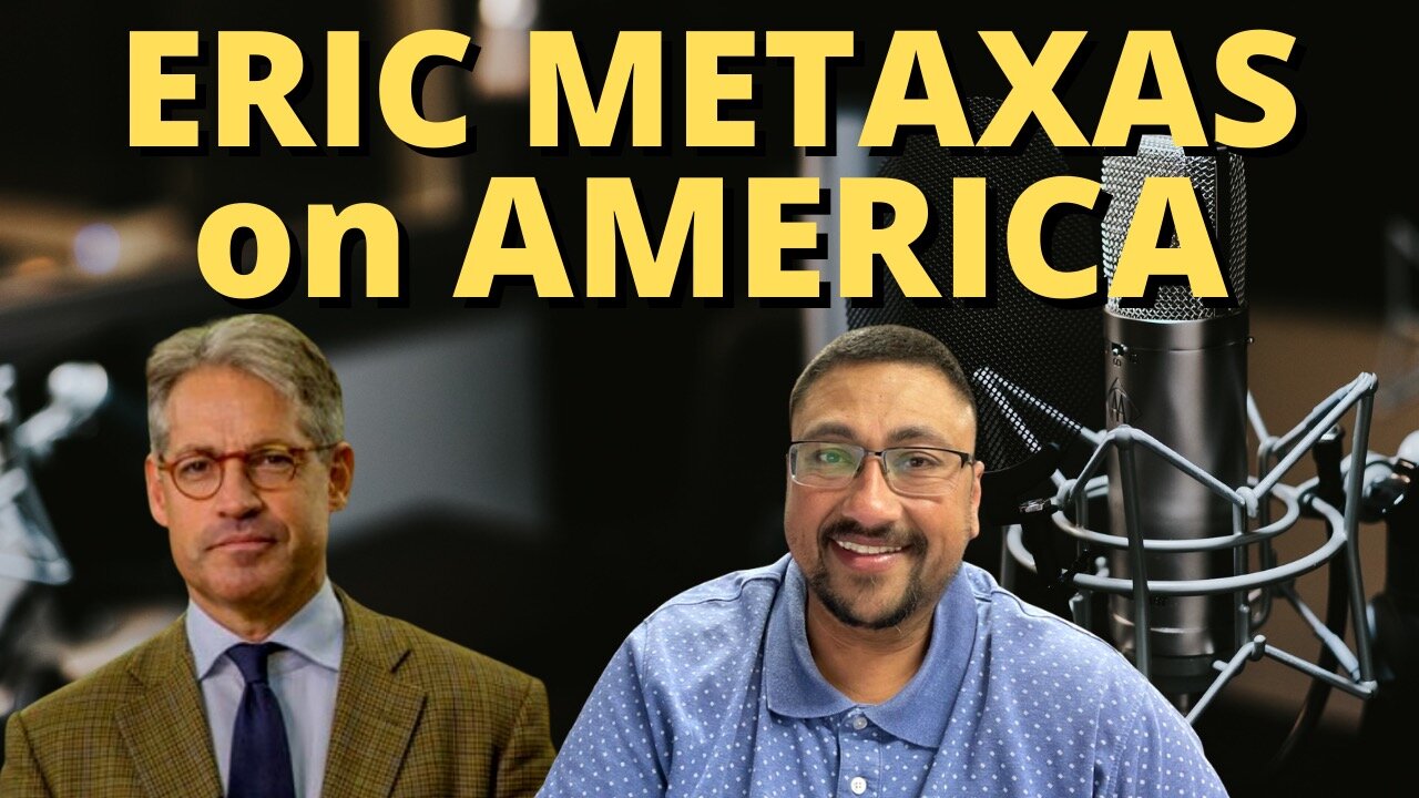 Watch this interview with ERIC METAXAS speaking about CHRISTIANS IN AMERICA!!!