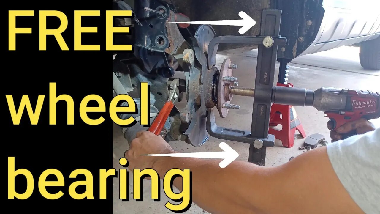 Doing a free wheel bearing job