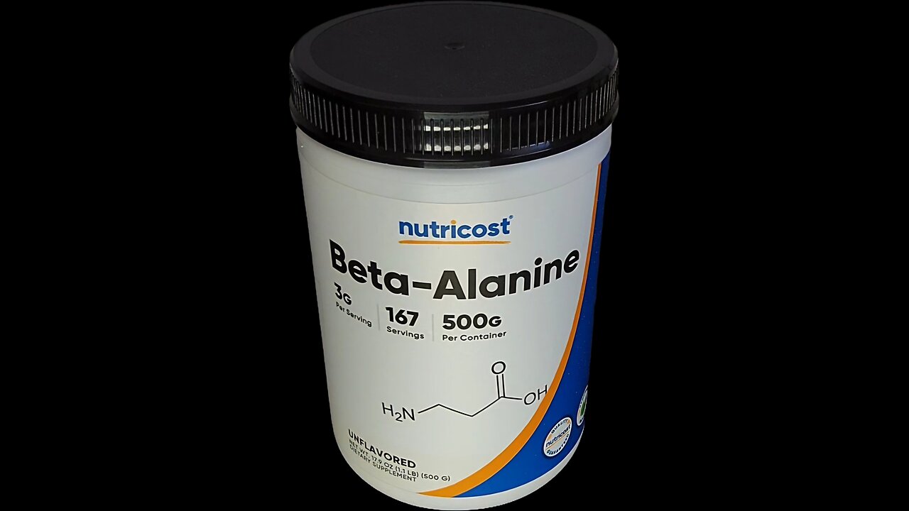 Nutricost Beta Alanine Powder 500 Grams #suppliments