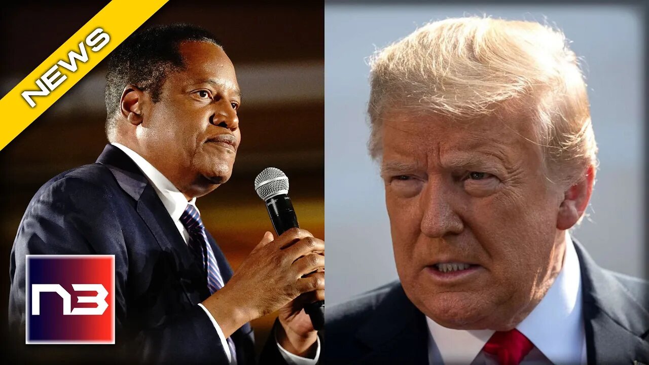 Breaking News: Larry Elder Joins Trump in 2024 GOP Field