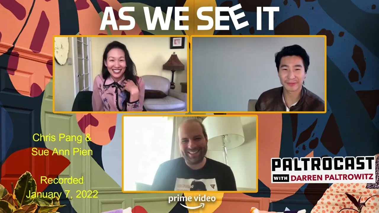 Chris Pang & Sue Ann Pien ("As We See It") interview with Darren Paltrowitz