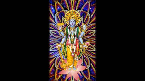 Hindu God Sri Vishnu