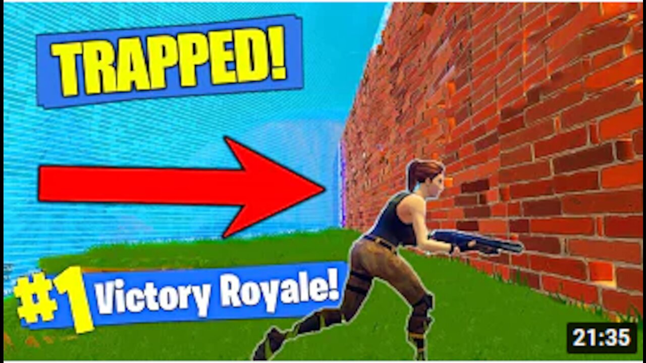 TRAPPING ENEMIES IN THE STORM In Fortnite Battle Royale!