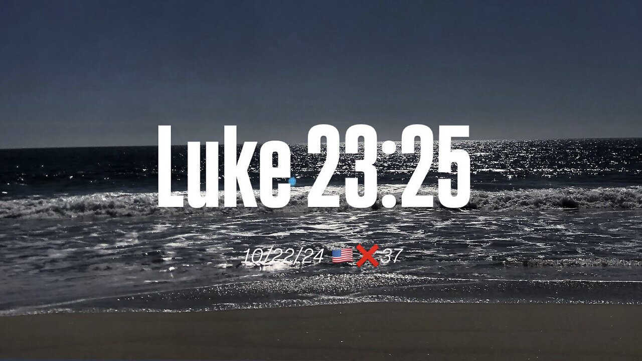 P2/4 October 22, 2024 “Murder” Luke 23:25