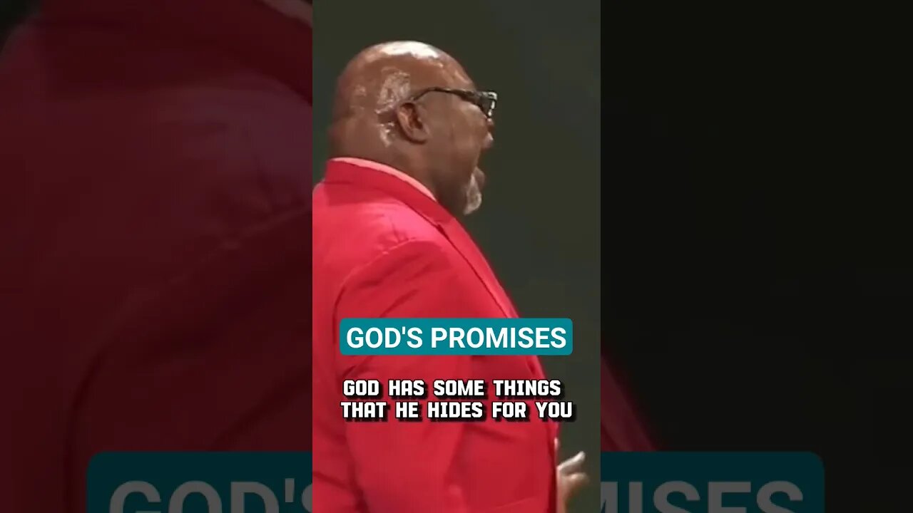 TD Jakes God's promises #shortsvideo #shortsyoutube #viral #inspiration