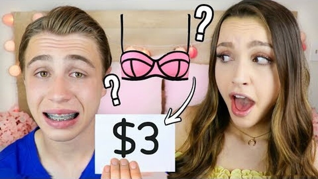 Brother Guesses Prices of Girly Items!!