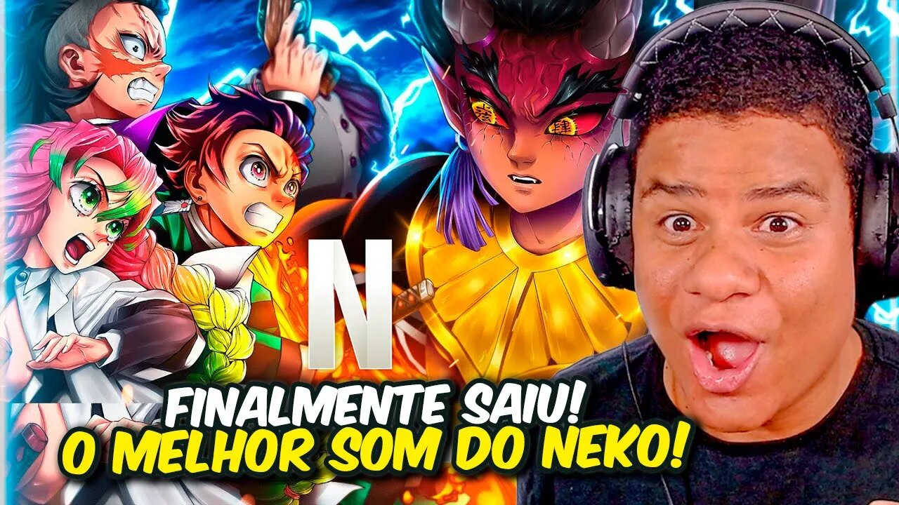 REAGINDO a VILA de SANGUE | Hantengu VS Tanjiro, Genya e Mitsuri | Neko | React Anime Pro