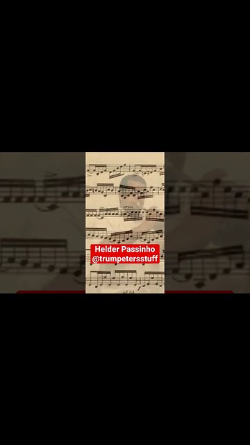 🎺🎺🎺 [TRUMPET ETUDE] BOUSQUET 36 Celebrated Studies for the Cornet - #20 por Helder Passinho Jr.