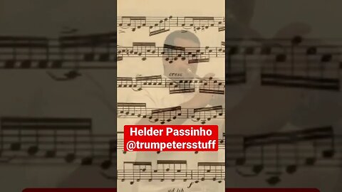 🎺🎺🎺 [TRUMPET ETUDE] BOUSQUET 36 Celebrated Studies for the Cornet - #20 por Helder Passinho Jr.