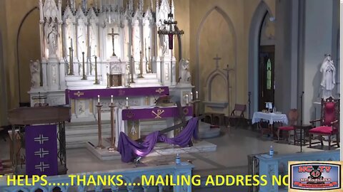 NCTV45 CATHOLIC MASS HOLY SPIRIT PARISH (ST MARY'S) NOON THURSDAY MARCH 17 2022