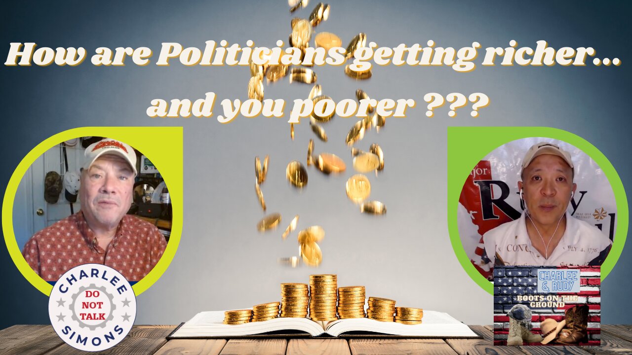 How are politicians getting richer... and you getting poorer???