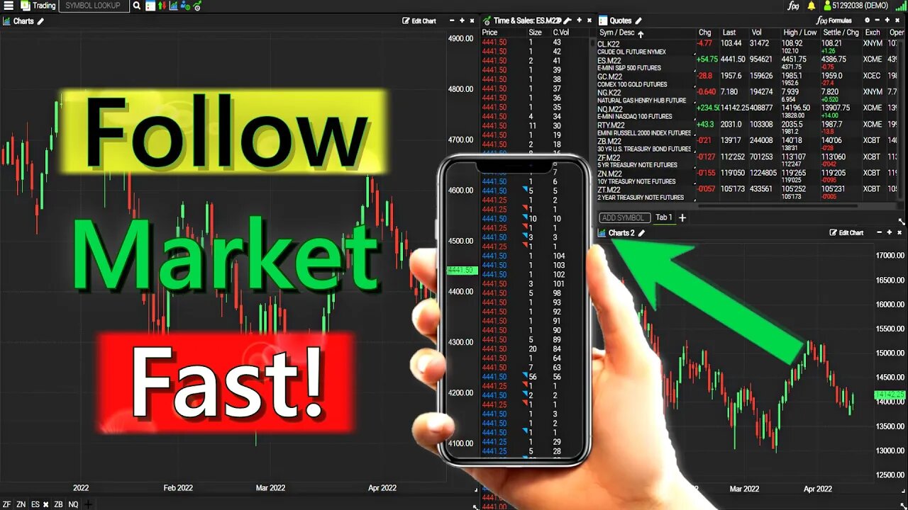 How to use Ironbeam Mobile Trading App