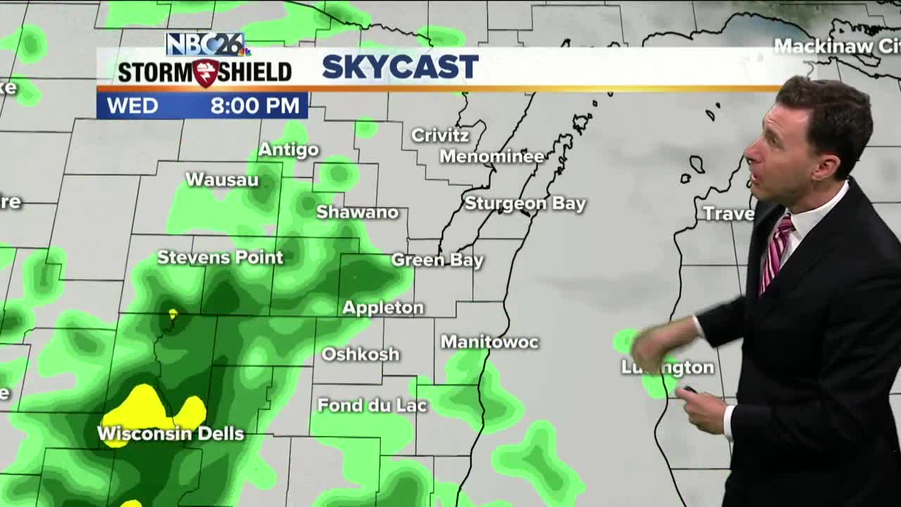 Michael Fish's NBC26 weather forecast