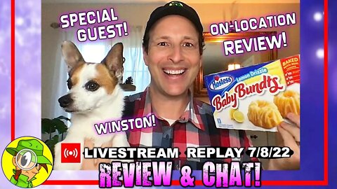 Hostess® 🧁 BABY BUNDTS 👶🥮 LEMON DRIZZLE Review 🍋💦 Livestream Replay 7.8.22 ⎮ Peep THIS Out! 🕵️‍♂️