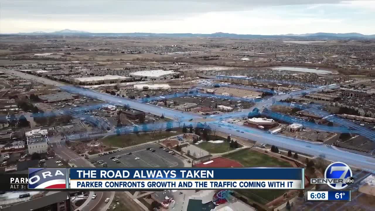 As traffic increases, Parker is looking at ways to cut down on congestion