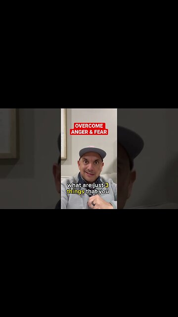 START doing THIS daily to OVERCOME fear and anger! #christianmotivation #shorts #gratitude