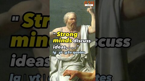 "How to Expand Your Mind and Become a Better Thinker: Lessons from Socrates"🔥│Wisdom Quote│#quote