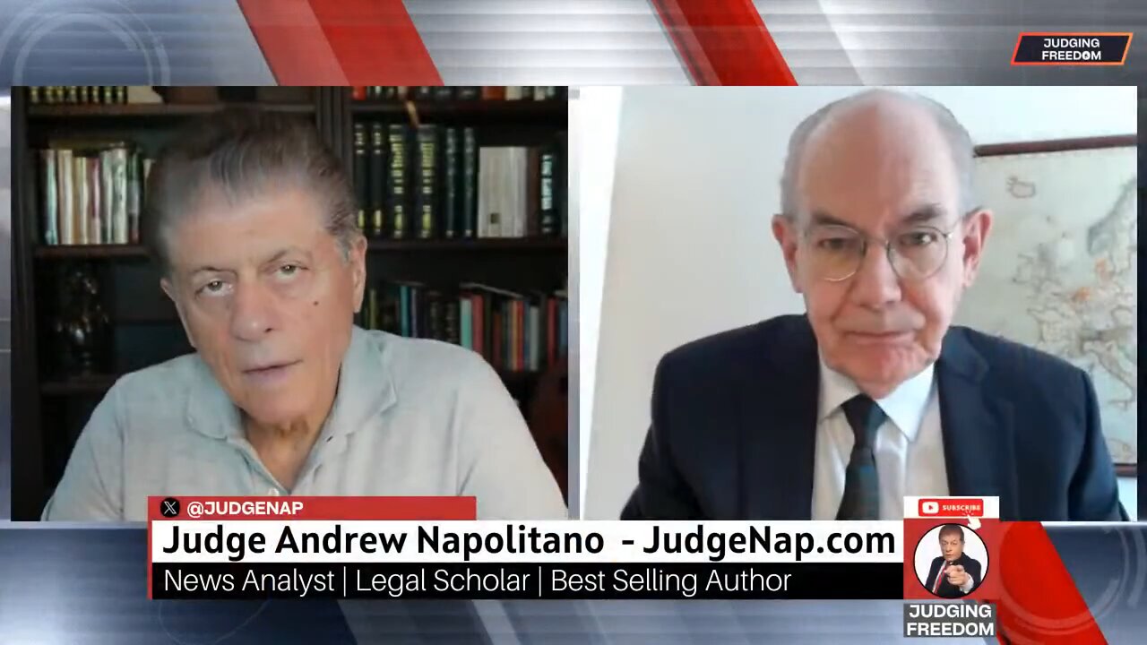 Judge Napolitano & Prof.John Mearsheimer : Bad Times for Israel/Ukraine/US