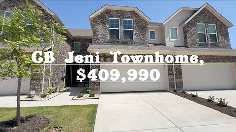 CB Jeni Townhome, 1,795sf, $409k in Celina Hills